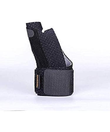 Thx4COPPER Reversible Thumb & Wrist Stabilizer Splint | L-XL Black | Pain Relief for Trigger Finger, Arthritis, Tendonitis | Breathable Material | Sprained Carpal Tunnel Support - Buy Online on GoSupps.com