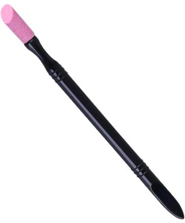minkissy Manicure Tools Nail Tools Nail Polish Pens Nail Art Pusher Metal Cuticle Pusher Cuticle Pushers Nail Engraving Pen Nail Polished Pen Care Grinding Stick Handle Black - Buy Online on GoSupps.com