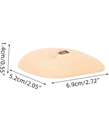 NOLITOY 5 Sets Makeup Practice Skin Eyeshadow Silicone Make up Skin Practical Training Eye Skin Major Tool 6.9x5.2cmx5pcs Assorted Colorx5pcs - Buy Online on GoSupps.com