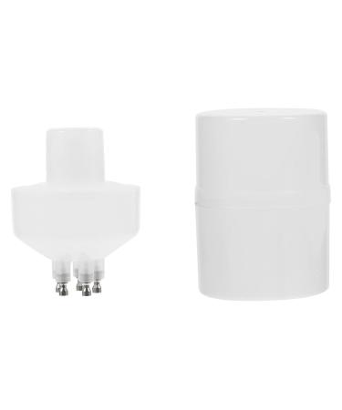 Applicateur Compte-gouttes En Plastique Conique Transparent Blanc Flacon Applicateur Pour Teinture De Cheveux Usage Salon Et Voyage