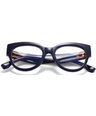 Zhuyiqz Women's Big Reading Glasses - Anti Blue Light HD Clear View Color C2 Size +100 | International Shipping Available - Buy Online on GoSupps.com