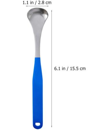 Healifty Adults Tongue Scraper 3pcs - Metal Tongue Cleaner for Bad Breath - Oral Care Beauty Tools - Buy Online on GoSupps.com