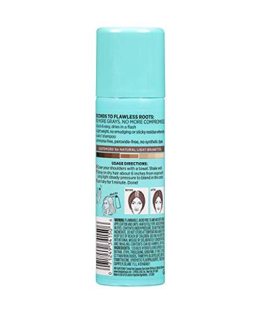 L'Oreal Paris Root Cover Up Temporary Gray Concealer Spray Light Brown (2 Pack) - 20 Ounce - Buy Online on GoSupps.com