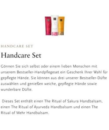 RITUALS Hand Care Set 3 x 70ml - Buy Online on GoSupps.com