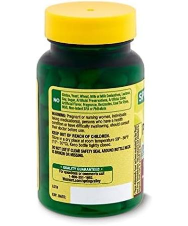 Spring Valley Korean Panax Ginseng 60 Capsules - Energy, Immune and Brain Support - Buy Online on GoSupps.com