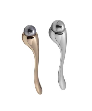 Angoily 2pi ces Massage Pour Yeux Outils De Pour Rides Massage nergisant Avec Design Ergonomique or Et