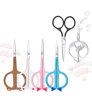 Craft Scissors 1PC Stainless Steel Eyebrow Scissor Eyelashes Nose Hair Remove Round Point Head Trimmer Personal Care Makeup Beauty Tools Scissors - Buy Online on GoSupps.com