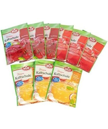 RUF cold bowl: 3x strawberry 84g 3x sour cherry 84g 3x cold bowl peach-passion fruit 90g