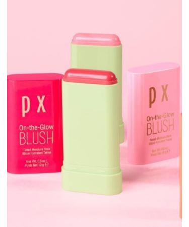 PI.XI On-the-Glow Makeup Blush Stick Tinted Moisture Stick Shadow Lips Cheek Blusher Creamy Makeup Long Lasting Natural Nude Makeup for All Skin SET OF 2 (Fleur&Ruby) - Buy Online on GoSupps.com