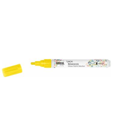 C Kreul Lackmalstift 47015 marqueur de peinture - jaune - medium 2-4 mm