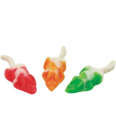 Jelly Swirly Mice Gummy Sweets - 1KG - Halloween Sweets - Coloured Mouse Shaped Sweets - Buy Online on GoSupps.com