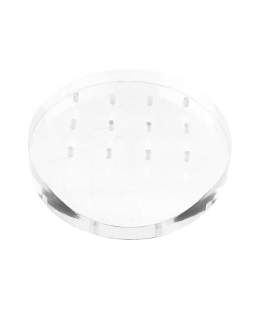 Grinding Head Display Stand Nail Drill Bit Holder Nail Bits Nail Drill Bits Container Nail Polishing Heads Stand Nail Drill Bits Stand Cross Nail Charm Acrylic Manicure Tool Holder