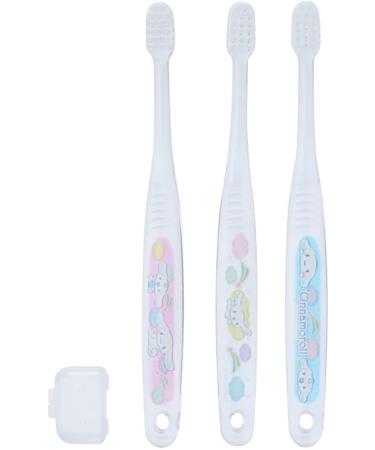 Sanrio Cinnamoroll Toothbrush Set of 3 - Cute & Soft Bristles for Kids | International Shipping - Buy Online on GoSupps.com