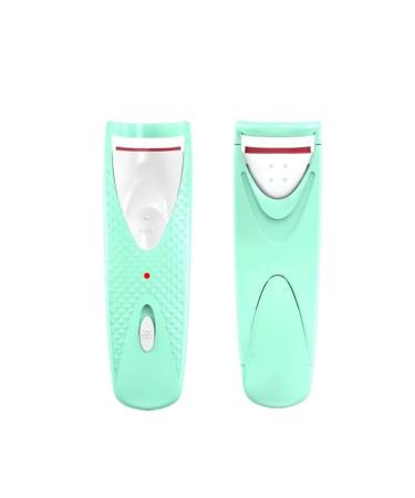 RC-BKKXXEAV Effortless Lash Curler: Instant Eye-Opening Effect Easy-to-Use Eyelash Curling Tool-Design for Home & Travel Green