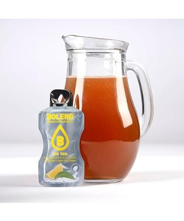 Bolero Drink 24 Sachets 3g Sticks Fruit Prepared Powder Soluble For Fresh Drink in Water Product 72g Stevia Sweetened (Ice Tea Lemon) - Buy Online on GoSupps.com