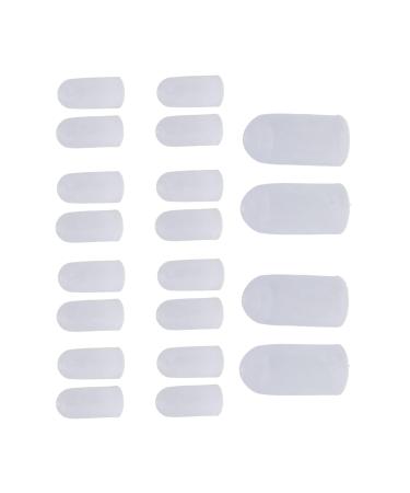 Silicone Toe Protectors - Soft Friction Prevention 10 Pairs of Adjustable Toe Covers for Comfort & Protection - Buy Online on GoSupps.com