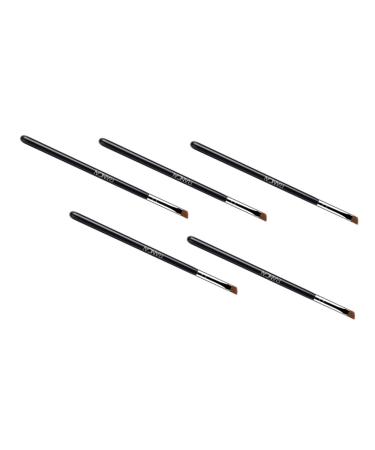 FOMIYES 10 Pcs Makeup Brush Eyeliner Makeup Tool Eye Brush Eyeliner Brush Flat Brush Girl Multipurpose 16x0.7cmx2pcs Blackx2pcs