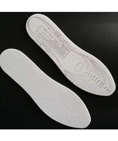 Memory Foam Shoe Pad Insoles - Unisex Men Women Foot Care Pain Relief - White - Buy Online on GoSupps.com