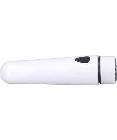 Mini Electric Shaver - Portable Low Noise Powerful Motor for Men & Women | Travel-Friendly Compact Design (White - Buy Online on GoSupps.com