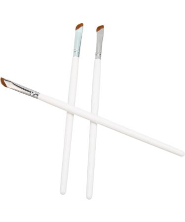 Ultra Thin Angled Brush Pack of 3 Easy Control Accurate Painting Comfortable Grip Suitable for Experts or Beginners Nylon Brush Skin Friendly - Buy Online on GoSupps.com