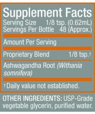 Cedar Bear Ashwagandha Root Liquid Supplement - 2 Fl Oz - Nutritive Adaptogen for Nervous System Support - Buy Online on GoSupps.com