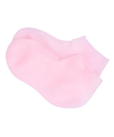FOMIYES 1 Pair Protective Socks Silicone Moisturizing Socks Silicone Heel Socks Moisture Socks Feet Cracked Socks Foot Ladies Socks Sock for Rough Skin Miss Open Toe Socks Sebs Elasticity