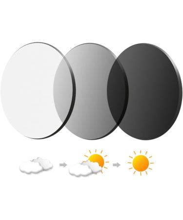 Shop Progressive Multifocal Outdoor Sunglasses for Men | Photochrome Titanium Frame | UV400 Protection | Aspherical Resin Lenses +2.25 - Buy Online on GoSupps.com