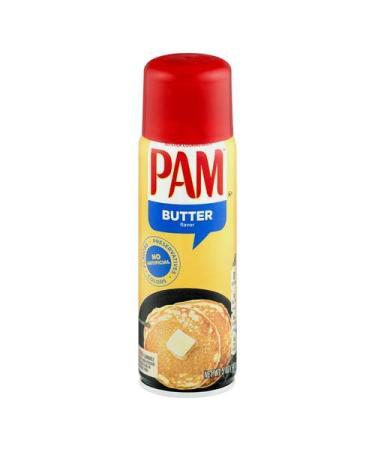 Pam Butter Flavor Canola Oil Spray (Pack of 2)