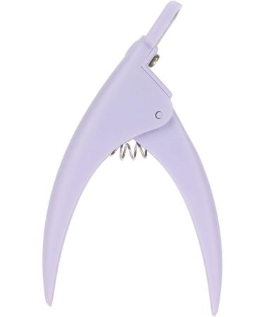 Nail Tip Clipper Acrylic Nail Clipper Ergonomic DIY for Novice for Nail Salon (Purple) - Buy Online on GoSupps.com