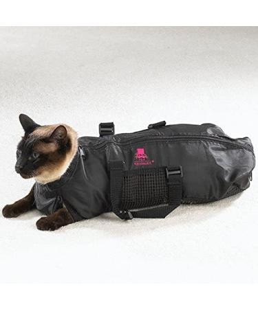 Heavy Duty Mesh Cat Grooming Bathing Restraint Bag 3 Sizes & Vet Sets Available(Medium) - Buy Online on GoSupps.com
