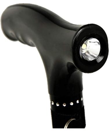 Crutch Crutches Adjustable Four-Legged Stick Comfortable Left and Right Handle Provides Stable Support with Led Lights for Men and Women - Buy Online on GoSupps.com