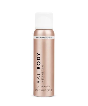 BALI BODY Instant Tan (Light to Medium & Medium to Dark) | This lightweight aerated spray evens skin tone  blurs blemishes and covers imperfections  leaving the skin looking tanned and airbrushed in seconds | 97ml/3.28fl...