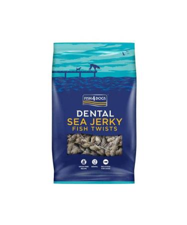 Fish4Dogs Dental Sea Jerky Twists Fish 0.1 kg