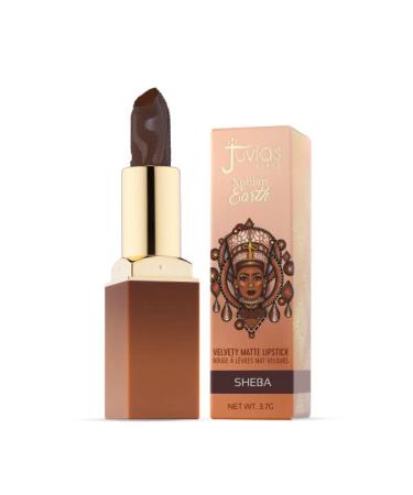 Juvia's Place Nubian Earth Matte Lipstick Sheeba - Hydrating Lipstick Long-lasting Lipstick Richly Pigmented Lip Makeup Creamy Lipstick with Matte Finish Beauty & Lip Care Product Sheba