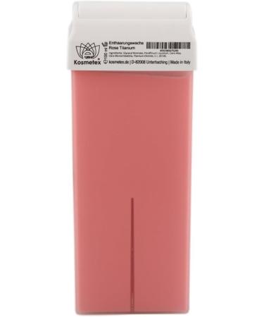 Kosmetex Pink Wax Cartridge - 100ml Depilatory Warm Wax for Body Hair Removal | International Shipping - Buy Online on GoSupps.com