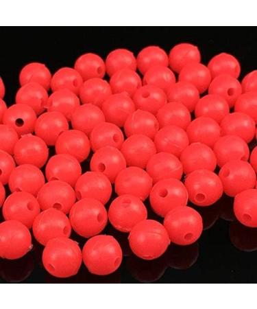 Stellar 8mm Glow Round Fishing Line Beads - Red 100 Pack | Leader Rig Tackle - Buy Online on GoSupps.com