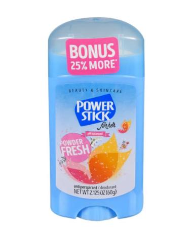 Beauty and Skin Care Power Stick For Her Powder Fresh NET WT 2.5 OZ (70.8 g)