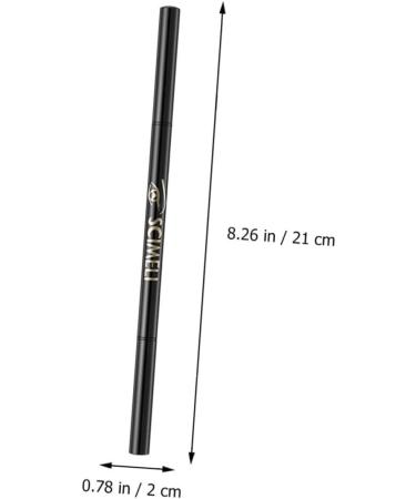 Didiseaon 3pcs 2 1 Eyebrow Makeup Tools Eyebrow Pencil Brown Eye Brow Pencils Blond Eyebrow Waterproof Double 1 count (Pack of 1) Dark Brownx3pcs - Buy Online on GoSupps.com