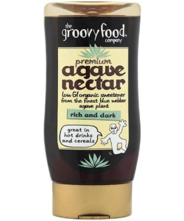 The Groovy Food Organic Agave Nectar Rich & Dark 250ml - Buy Online on GoSupps.com