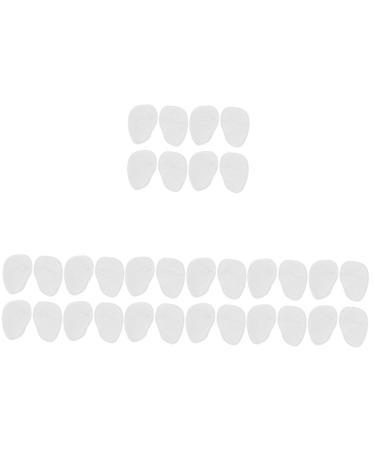 FOMIYES 16 Pairs High Heels Mat Arch Support Shoe Silicone Sport Stickers Gummy Heels Self Adhesive Forefoot Pads Dress Shoes for Women Heels Feet Protectors White Thicken