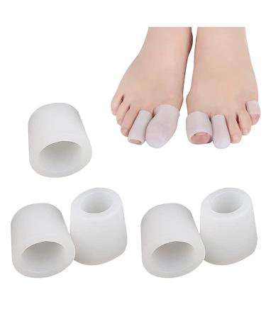 WJH 5 Sets Corn Toe Cover Finger Toe Care Set Color Random Delivat Style: Thickened Tail Finger