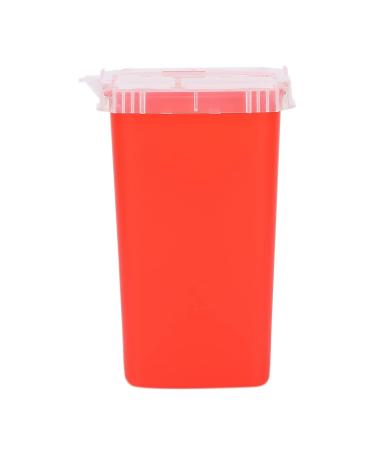 Blade Disposal Box for Barbershop | Red Razor Blade Disposal Container for Hairdressing & Salon Safety - Buy Online on GoSupps.com