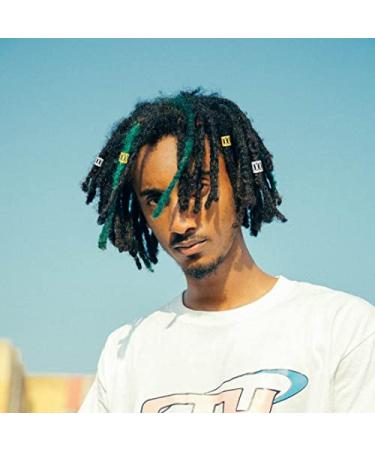 MenYiYDS Dreadlocks Accessories - 100pcs Pearl Adjustable Aluminum Hair Beads (Gold & Silver) for Stylish Woven Hairstyles | International Shipping Available - Buy Online on GoSupps.com