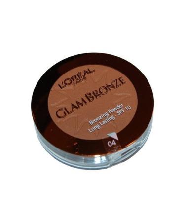 L'Oreal Glam Bronze Compact Bronzing Powder 04 Universal Sun SPF 10
