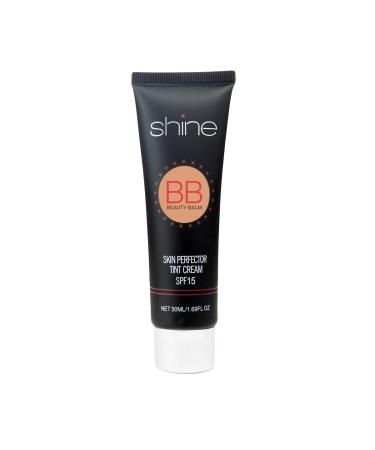 Shine Cosmetics BB Cream - SPF 15 Long-wearing Blendable Color Lightweight Finish No Primer Needed All Skin Types Sun Protection Moisturizing Makeup Foundation (Empowered)