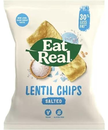 Eat Real Crisps Vegan & Healthy Snacks Variety Box Pack of 15 Mix - Buy Online on GoSupps.com