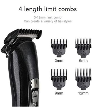 Multifunction Rechargeable Hair Clipper for Men - Waterproof Electric Shaver & Trimmer for Beard Nose & Ears - Buy Online on GoSupps.com