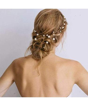 Bartosi Pearls Bobby Pins Hair Clips Hair Barrettes Hairpin Accessories - Pack of 7 (White) for Women and Girls - Buy Online on GoSupps.com