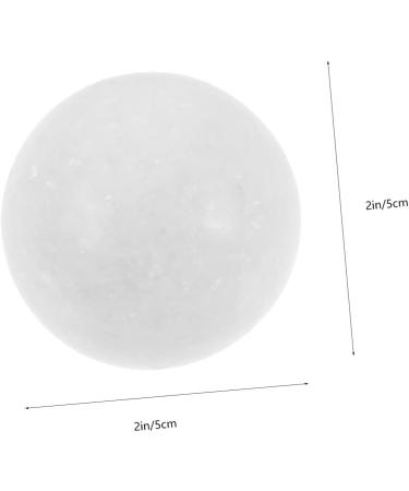 TOVINANNA Gymnastics Ball Set - Hand Massage & Strength Training Tool | 5x5cm White Fitness Rolling Balls for Stress Relief - Buy Online on GoSupps.com