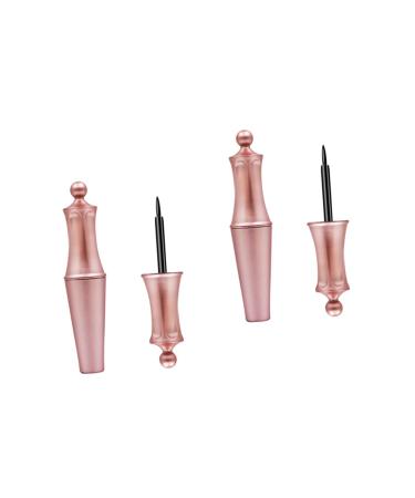 DRESSOOS 4 Pcs Liquid Eyeliner Refillable Accessories Gel Highlight Magnetic Eyeliner Makeup Coloring Pigment